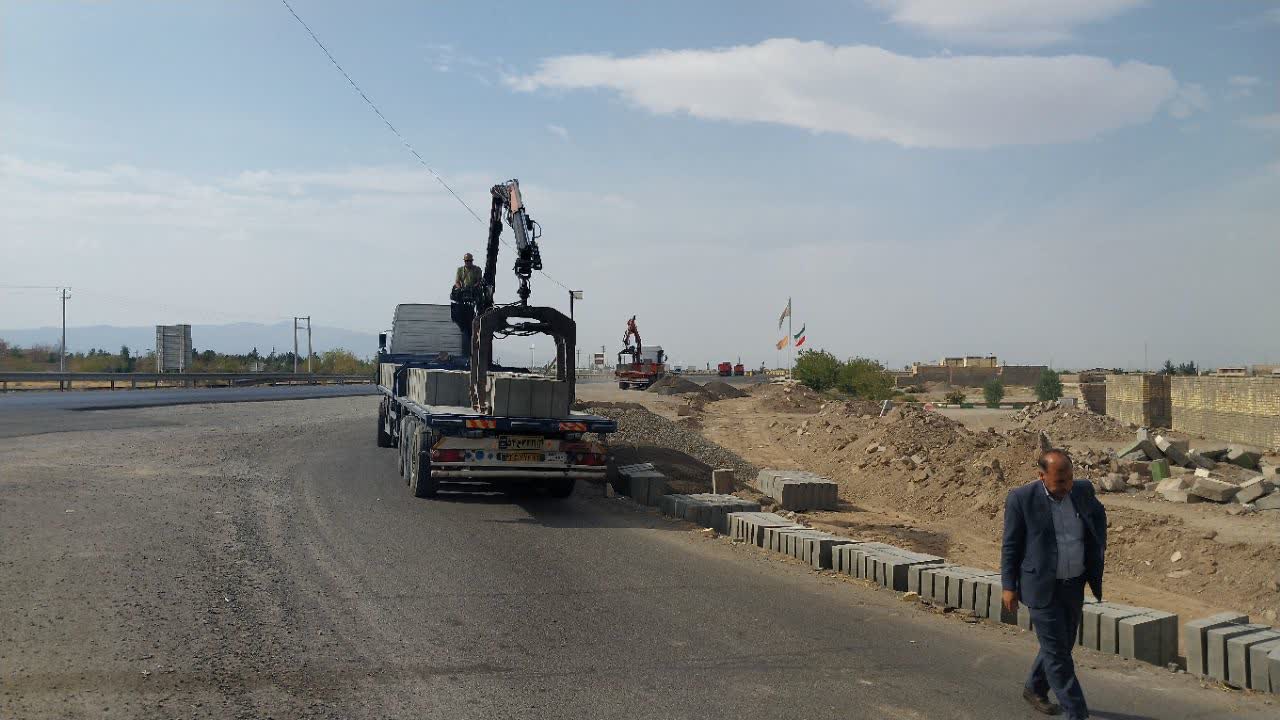 اصلاح خروجی بلوار شهید سلیمانی