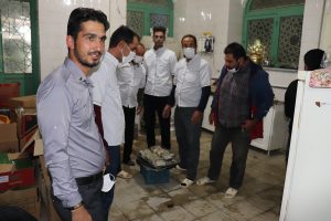همکاری پرسنل خدوم شهرداری در برگزاری اولین یادواره شهدای شهرستان
