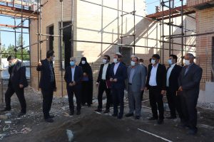 بازدید سرپرست محترم فرمانداری جعفرآباد از پروژه بازارچه شهربانو